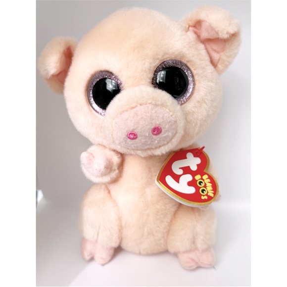Beanie Boo Piggly the Pig MINT Tags - Picture 1 of 4